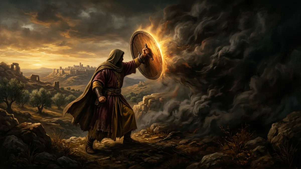 Ilustración editorial del libro de Judas