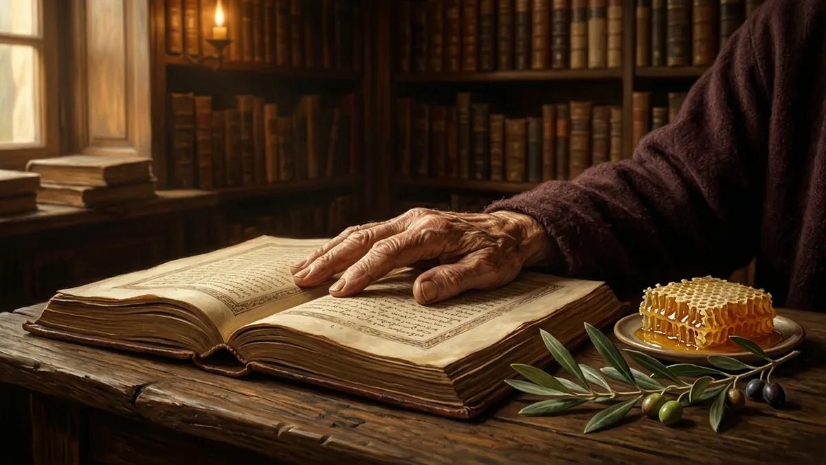 Ilustración editorial del libro de Proverbios