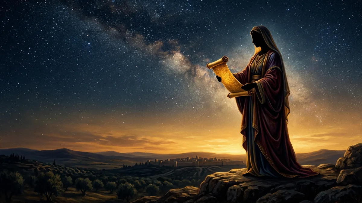 Ilustración editorial del libro de Sabiduría