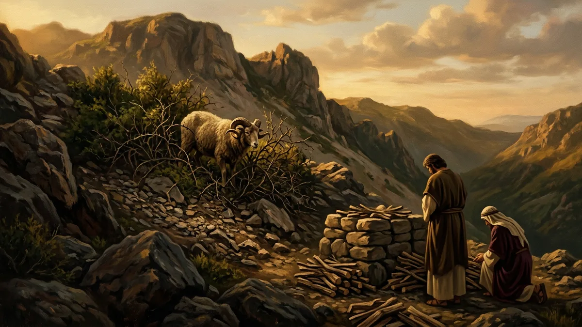 Escena editorial evocando a Isaac